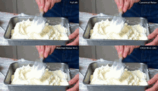 Comparison of long-video generation methods on a cooking sequence